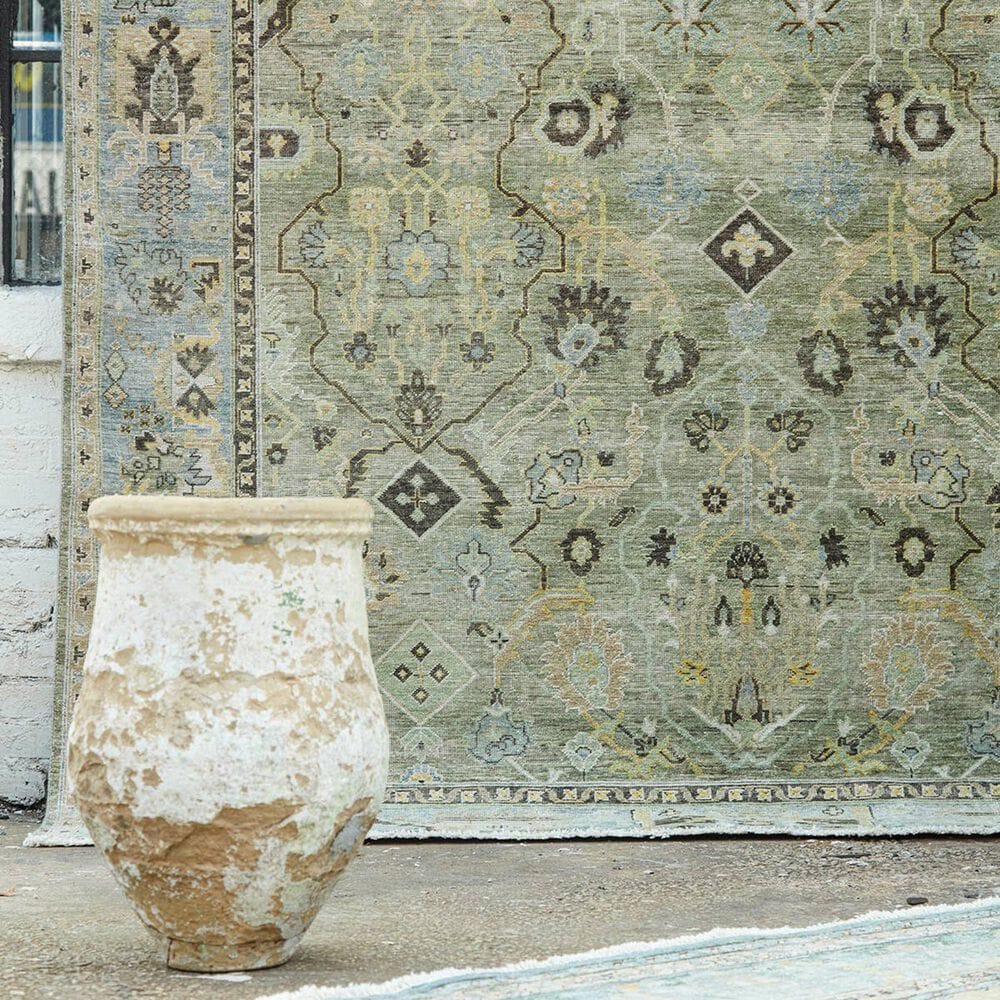Jaipur Someplace In Time Resonant 8&#39; x 10&#39; Sage Area Rug, , large