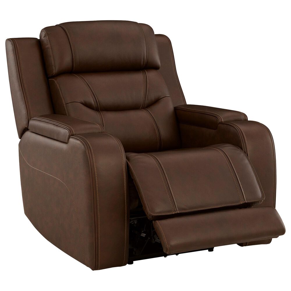 Ashley Knightington Power Recliner in Brown, , large