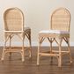 Baxton Studio Bilu Counter Stool Set in Light Honey (Set of 2), , large