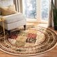 Safavieh Lyndhurst LNH221 8" Round Multicolor and Ivory Area Rug, , large