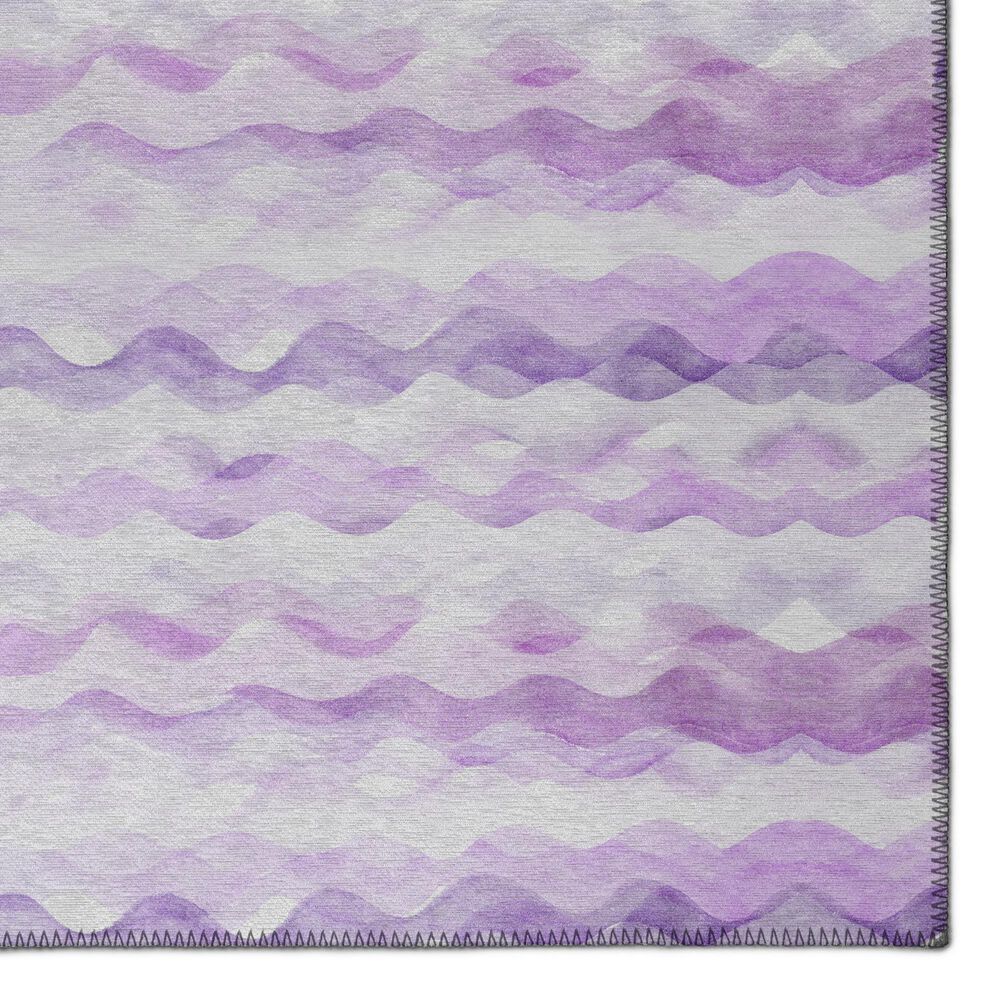 Dalyn Rug Company Seabreeze Chevron 2&#39;6&quot; x 3&#39;10&quot; Violet Area Rug, , large