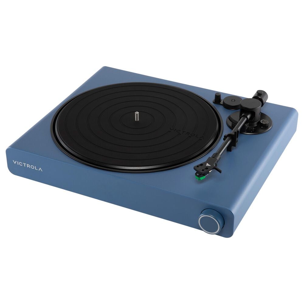 Victrola Stream Onyx Wi-Fi and Bluetooth Turntable in Blue, , large