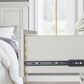 Ashley Robbinsdale King Storage Bed and Two Nightstands in Antique White, , large