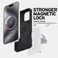 ITSkins Ballistic R Nylon MagSafe Case for Apple iPhone 16 Pro in Black, , large
