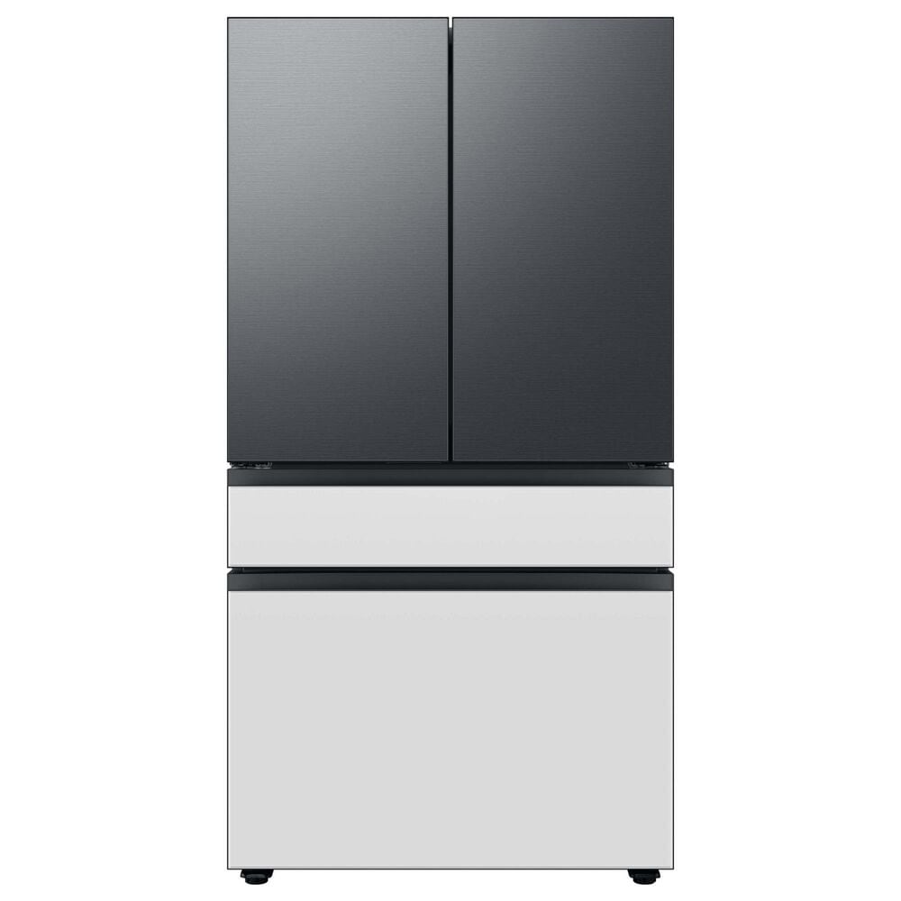 Samsung Bespoke Bespoke 4-Door French Door Refrigerator Top Panel in Matte Black Steel, , large