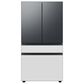 Samsung Bespoke Bespoke 4-Door French Door Refrigerator Top Panel in Matte Black Steel, , large
