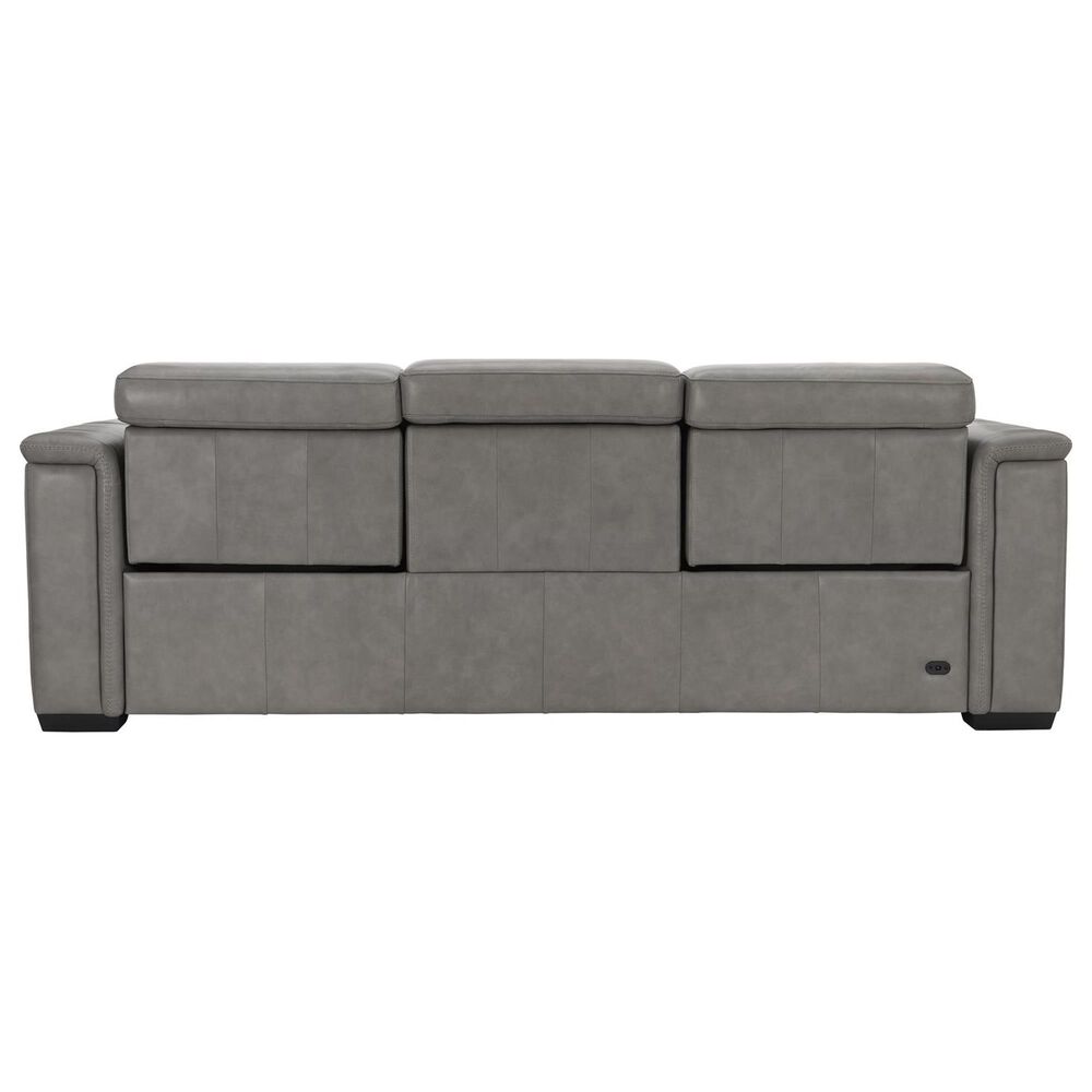 Bernhardt Lioni Power Motion Sofa in Light Grey, , large