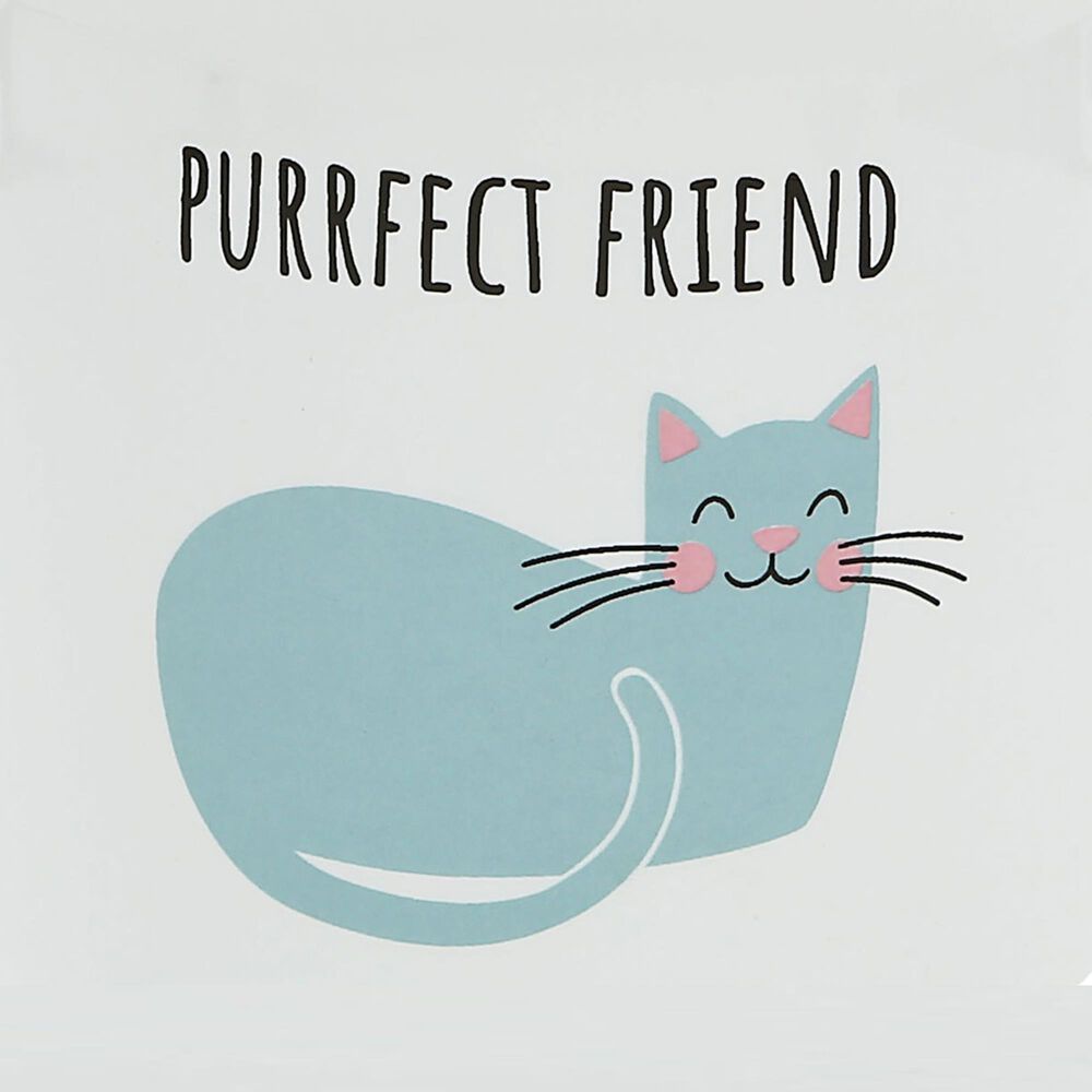 Pavilion Purrfect 18 Oz Mug in White, Blue and Pink, , large