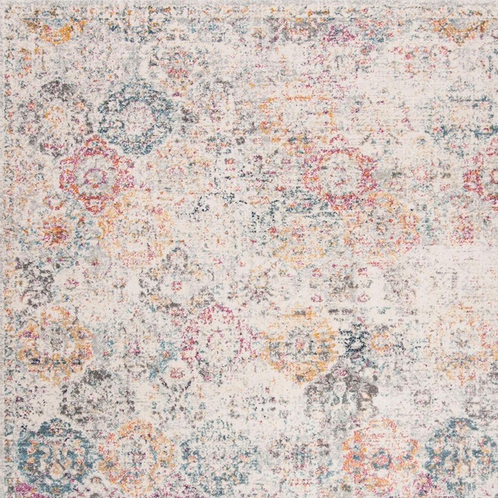 Safavieh Madison MAD611F 2&#39;3&quot; x 12&#39; Grey and Gold Runner, , large