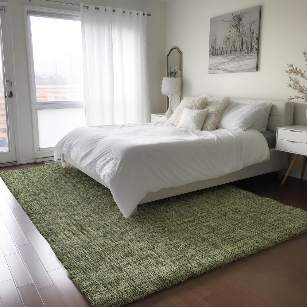 Dalyn Rug Company Voyage VY1 Olive 9' x 12' Area Rug, , large
