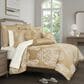 Royal Court Potenza 3-Piece King/California King Comforter Set in Gold, , large