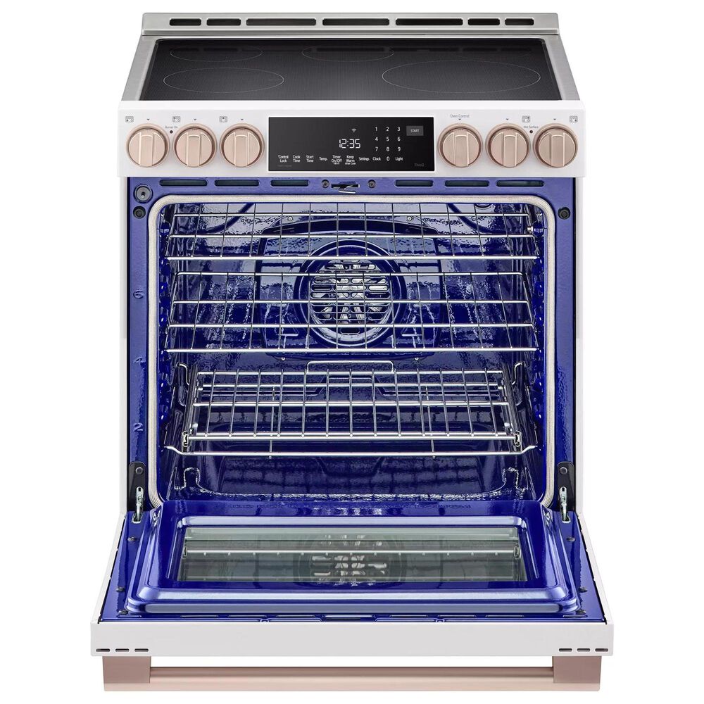 LG 6.3 Cu. Ft. Induction Slide-in Range in Essence White, , large