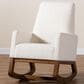 Baxton Studio Yashiya Rocking Chair in Off-White, , large