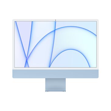 Apple 24" iMac All-in-One Desktop | Apple M1 - 8GB RAM - Apple M1 8-Core - 512GB SSD in Blue, , large