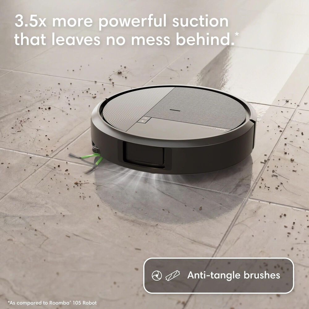 iRobot Roomba Plus 575 Combo Robot and AutoWash Dock in Black, , large