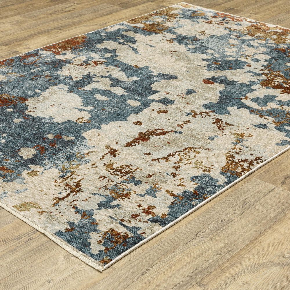 Oriental Weavers Hayden HAY01 3&#39;3&quot; x 5&#39; Beige and Multicolor Area Rug, , large