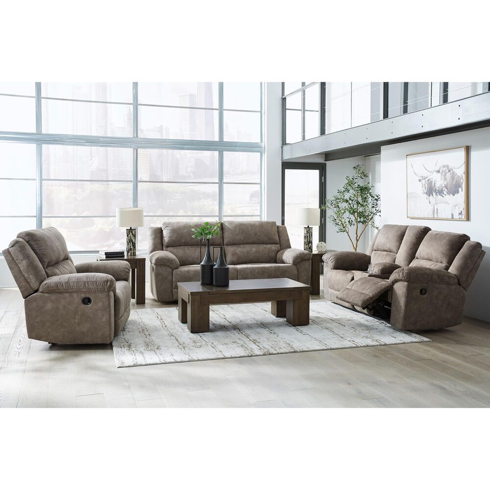 Ashley Laresview Manual Reclining Sofa in Fossil, , large