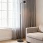 Cal Lighting Stratus Floor Lamp in Sand Black, , large