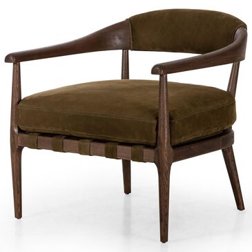 Four Hands Dane Accent Chair in Cottswald Moss Nubuck, , large