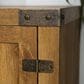 Walker Edison 58" Barn Door TV Stand with Side Doors in Barnwood, , large