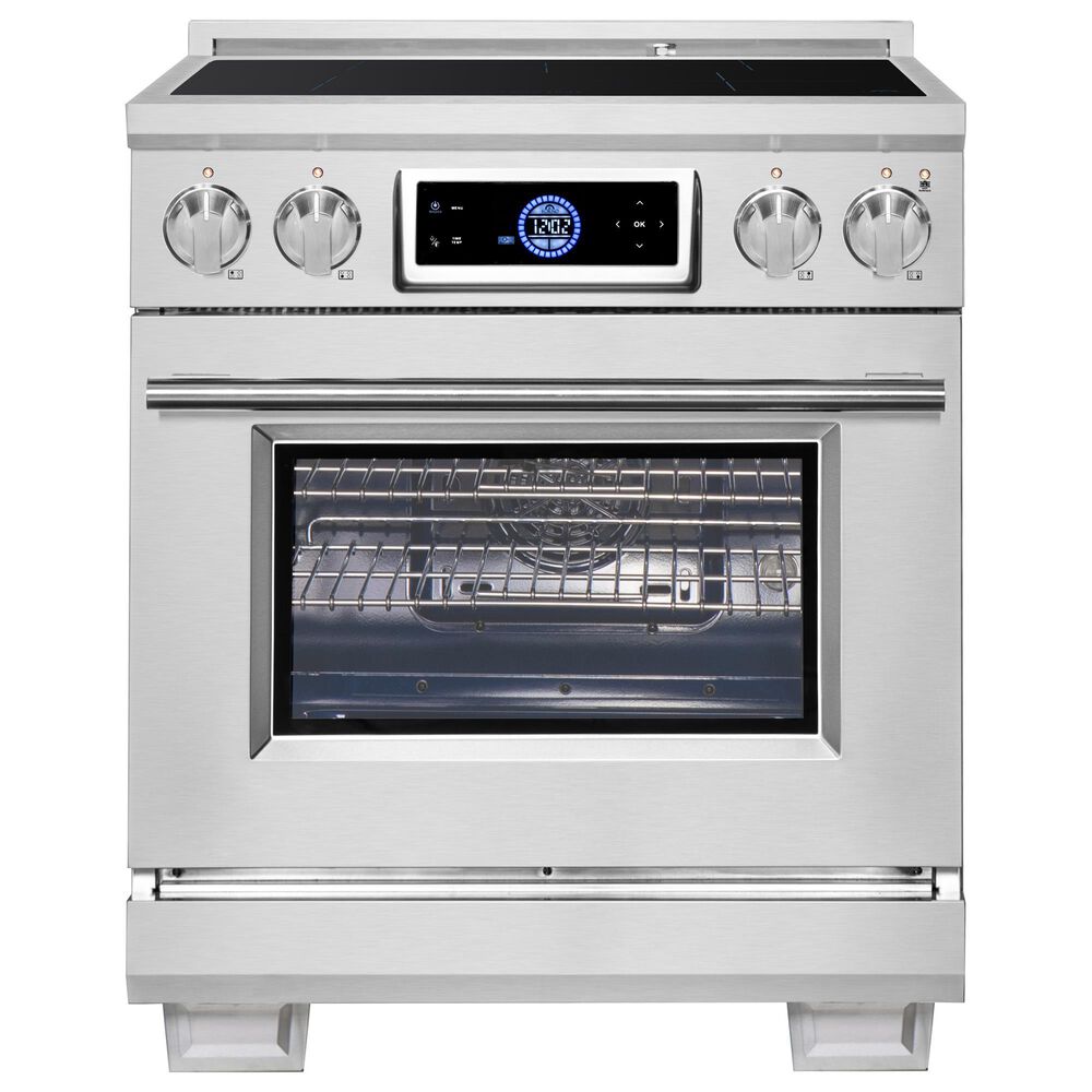Forno Maximus 30" Induction Range in Stainless Steel, , large