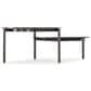 Hooker Furniture Grayson Tiered Coffee Table in Black and Gold, , large