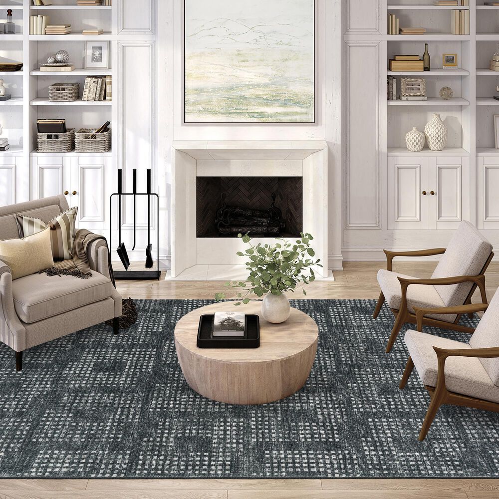 Dalyn Rug Company Delano 3&#39; x 5&#39; Midnight Indoor/Outdoor Area Rug, , large