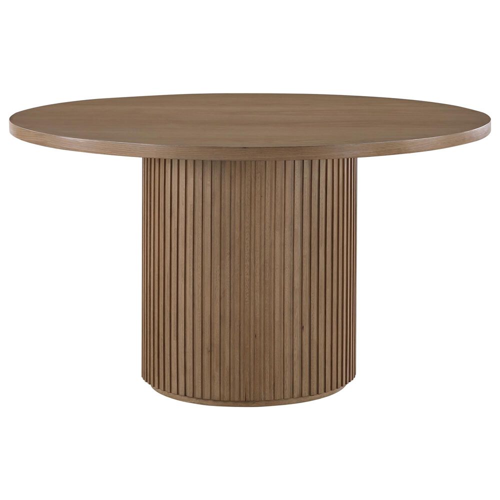 Crystal City Colvin 5-Piece Round Dining Set in Toffee, , large