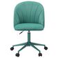 Linon Home Decor Adalynn Swivel Desk Chair in Aqua, , large