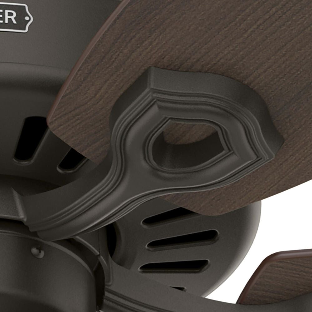 Hunter Builder Plus 52&quot; Ceiling Fan with Lights in New Bronze, , large