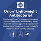 Kolcraft Orion Antibacterial 2-Stage Crib Mattress, , large