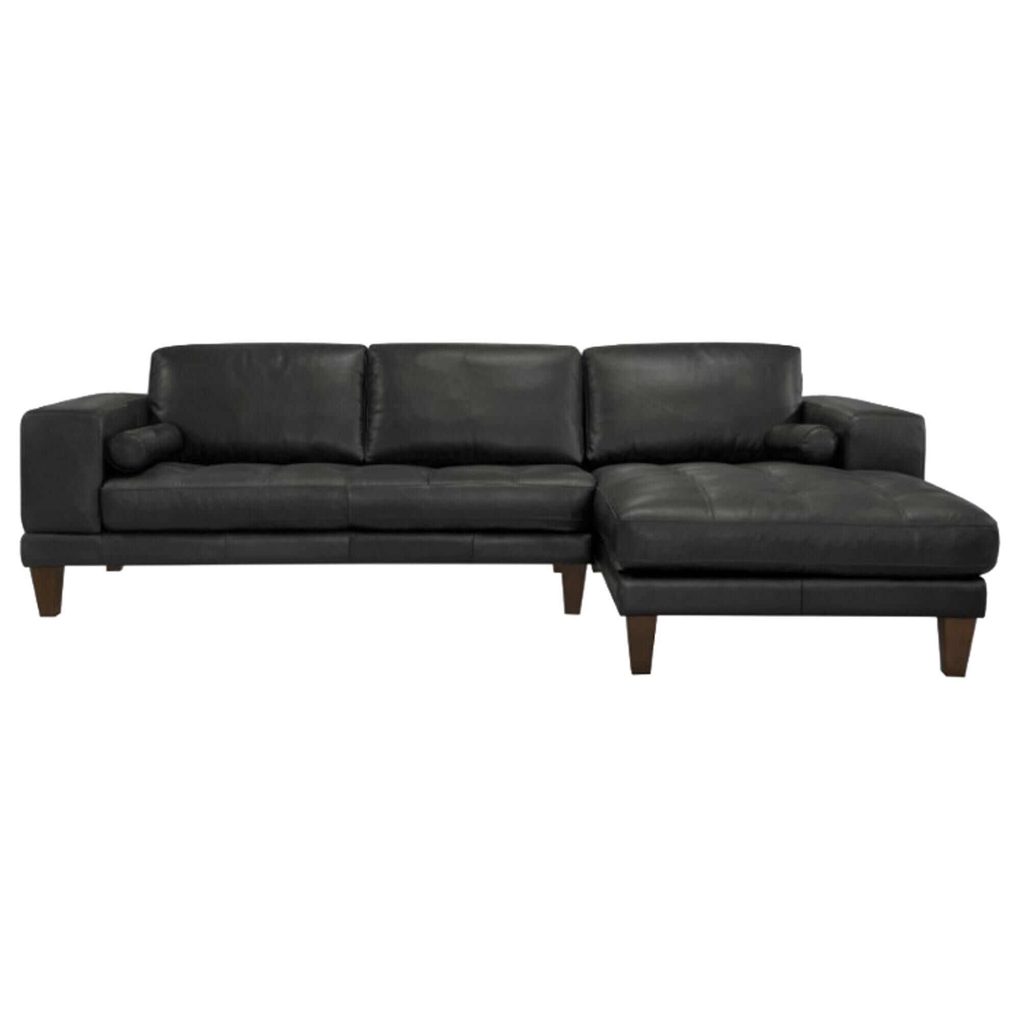 Black right on sale facing sectional