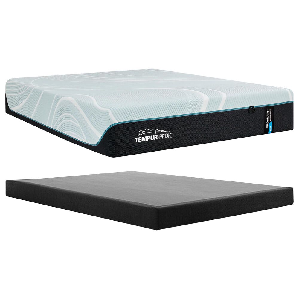 Tempur-Pedic ProAdapt 2.0 Soft Full Mattress with Low Profile Box Spring, , large