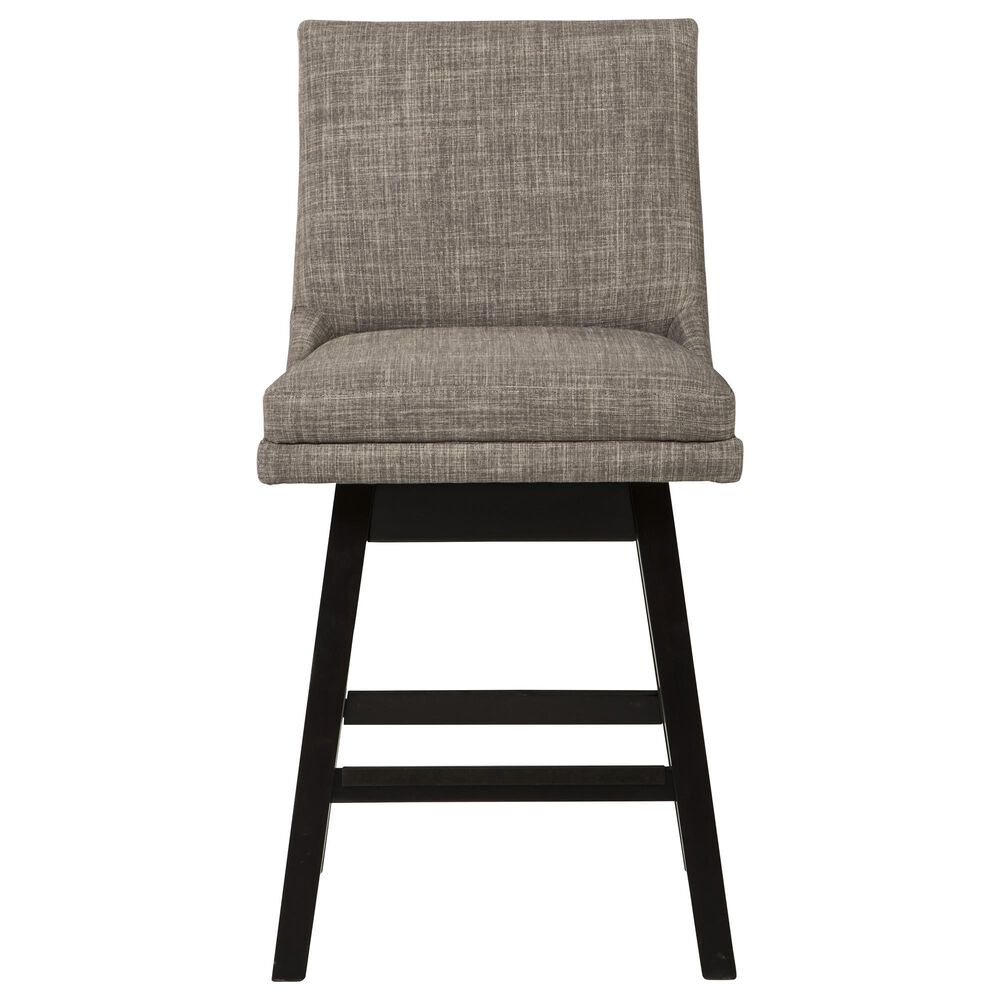 Ashley Tallenger 25&quot; Swivel Counter Stool in Light Gray, , large