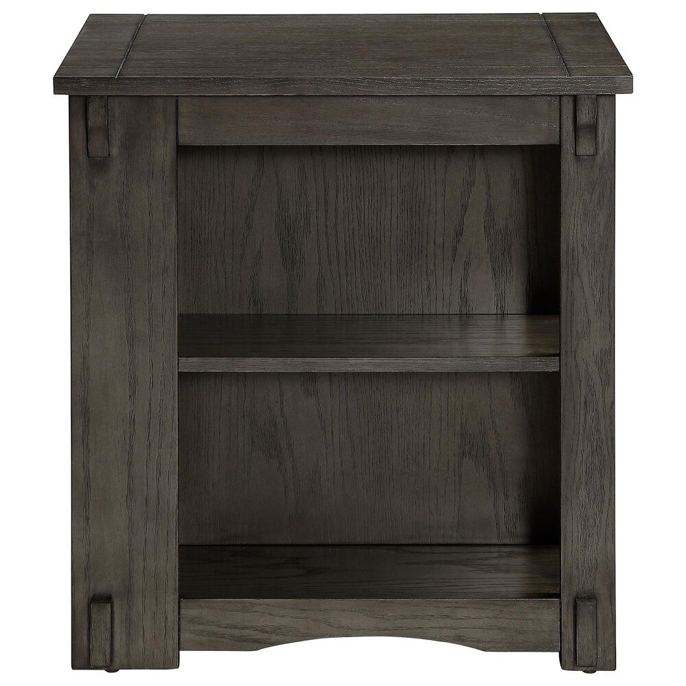 Linon Home Decor Parnell Side Table in Gray, , large