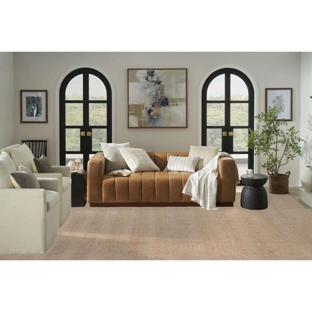 Nourison Calvin Klein Spun 5&#39;3&quot; x 7&#39;3&quot; Beige Area Rug, , large