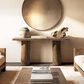 Jennifer Taylor Home Arbor 60" Console Table in Heritage Medium Dark Brown, , large