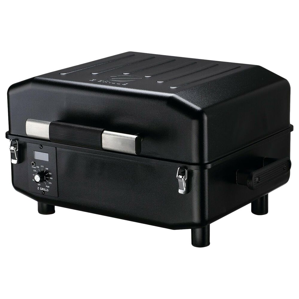 Z Grills Cruiser Portable Pellet Grill and Smoker in Black, , large