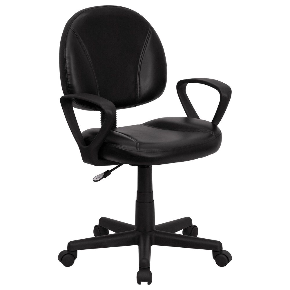 Flash Furniture Swivel Task Chair in Black, , large