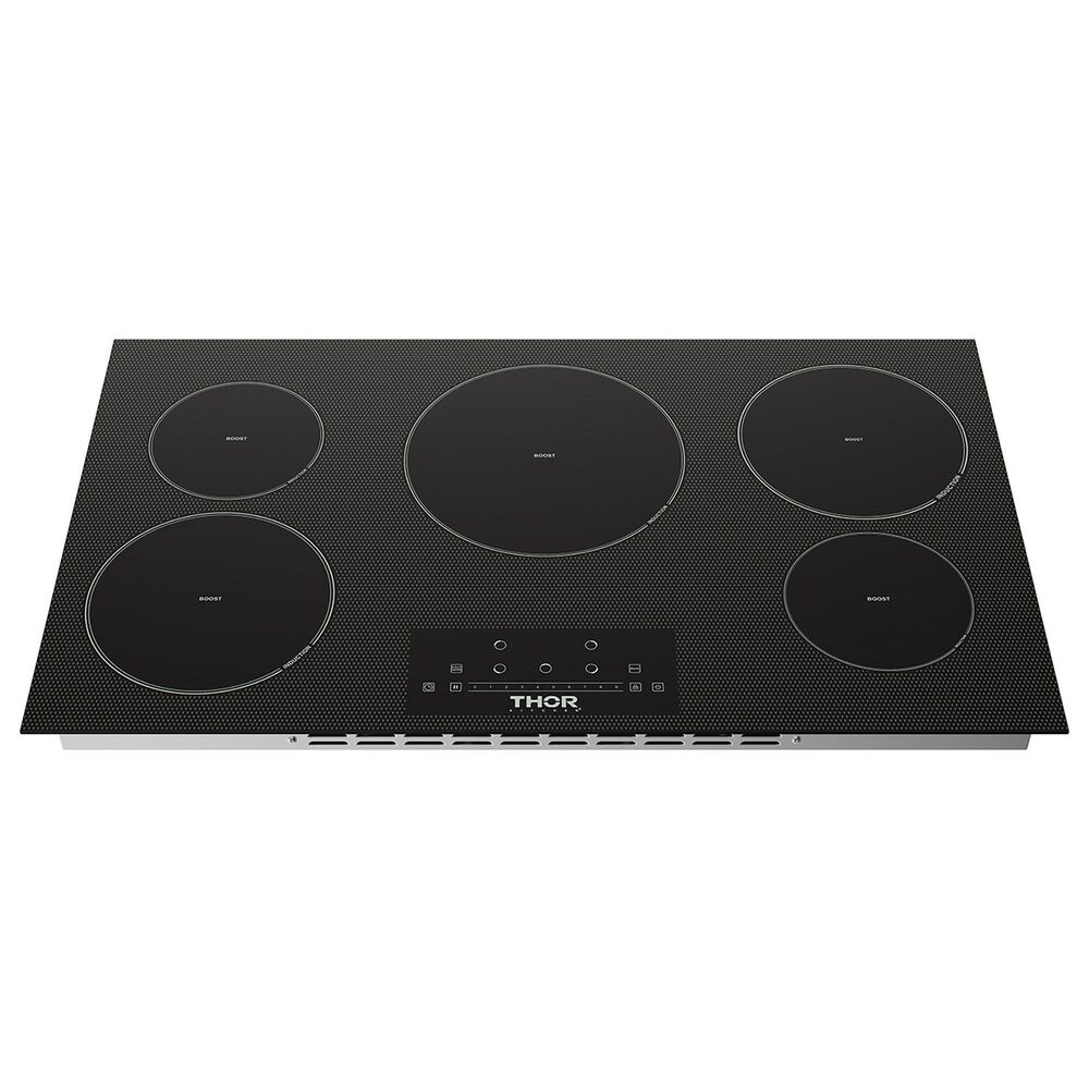 Thor Kitchen 36" 5-Burner Element Induction Cooktop in Black, , large