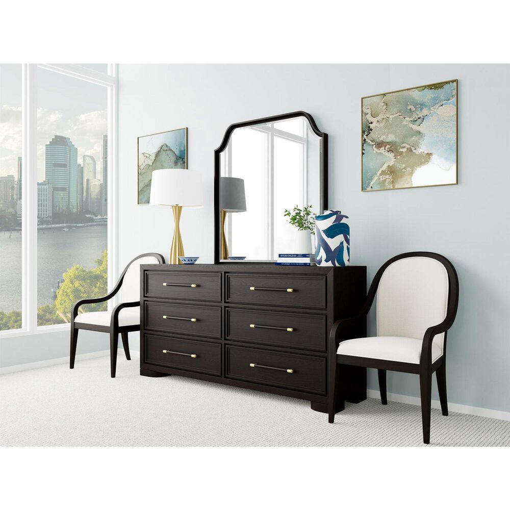 Shannon Hills Lydia Dresser Mirror in Dark Cabernet, , large