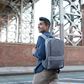Solo Re:cycled Backpack in Gray and Black, , large