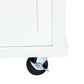 HOMLUX 53" Kitchen Island with Drop-Leaf in White, , large