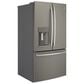 GE Appliances 27.8 Cu. Ft. French Door Refrigerator with TwinChill Evaporators in Slate, , large