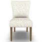 Best Home Furnishings Jazla Side Chair with Quartz Cushion in Dark Walnut, , large
