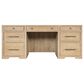 Hooker Furniture Retreat Executive Desk in Dune, , large