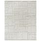 Surya Bianca Light Silver and Ash 8" x 10" Area Rug, , large