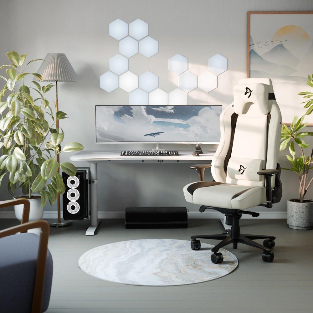 Arozzi Nova 49" Curved VA 165Hz Ultrawide Gaming Monitor in White, , large