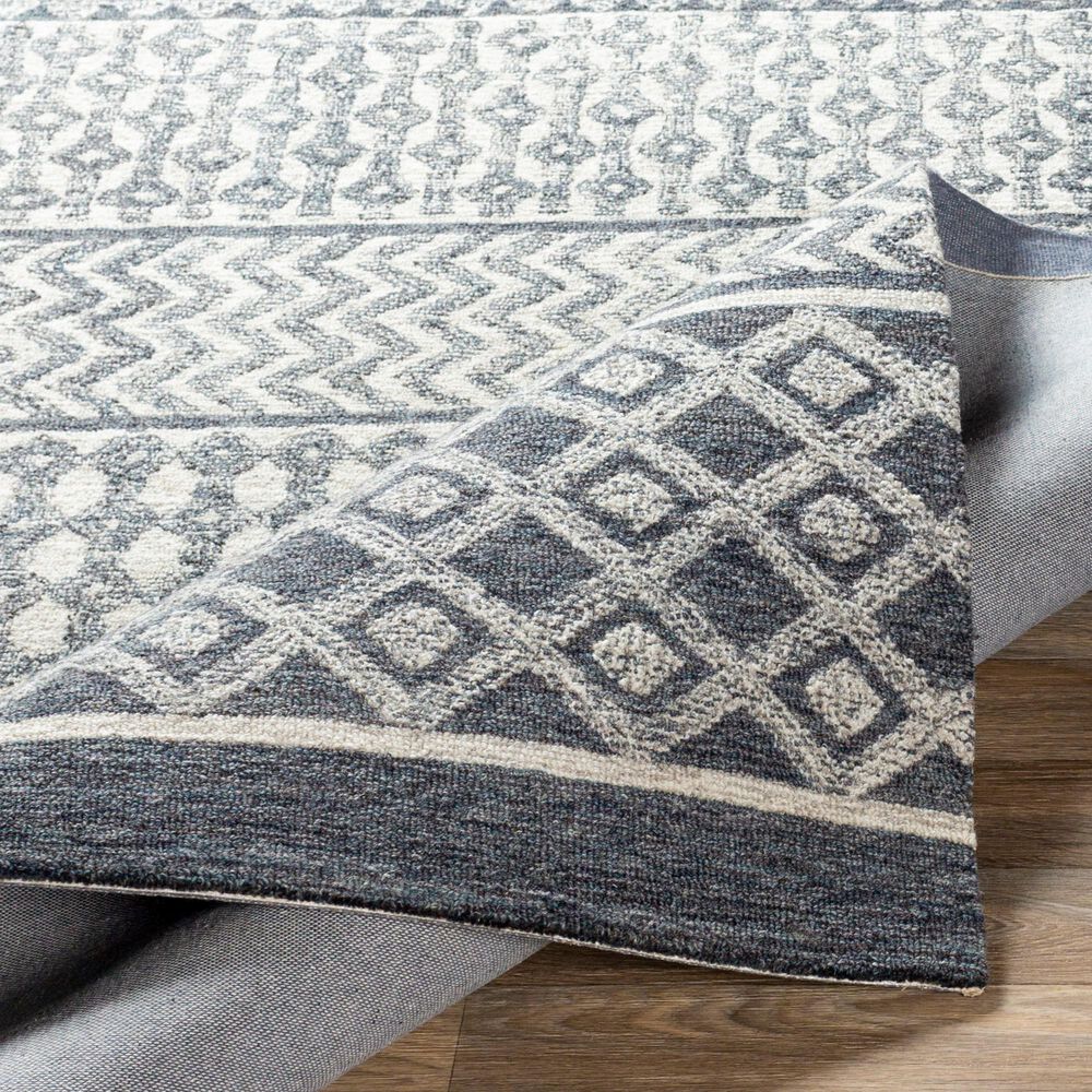Surya Maroc 10&#39; x 14&#39; Beige, Ivory and Charcoal Area Rug, , large