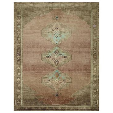 Loloi Sinclair 5" x 7" Clay and Tobacco Area Rug, , large